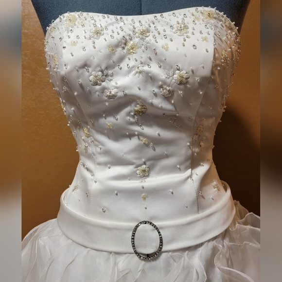 Formal length corset back dress - Picture 3 of 6